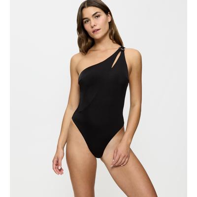 Triumph "Midnight Swim" schimmernder Stoff, Zierring, doppelte Träger