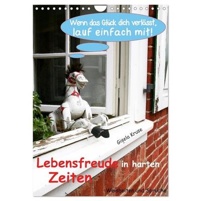 Lebensfreude in harten Zeiten (Wandkalender 2027 DIN A4 hoch), CALVENDO Monatskalender
