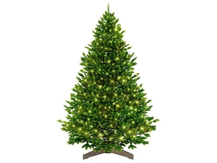 Sapin artificiel épicéa du Nord LED 210cm