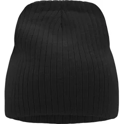 Myrtle Beach Unisex Rippstrick Mütze Beanie MB7923 black one size