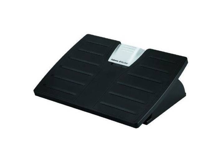 Fellowes 8035001 Repose-pieds Office Suites réglable par pression avec protection antimicrobienne Microban - Noir