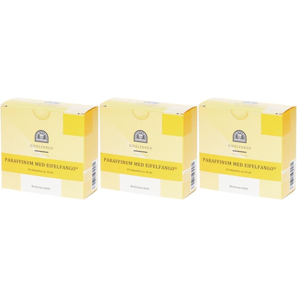 Paraffinum Med Eifelfango Ampullen x3 3x10x10 ml