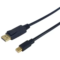 EQUIP 133442 Mini-DisplayPort-auf-DisplayPort-Kabel, M/M, 2,0m