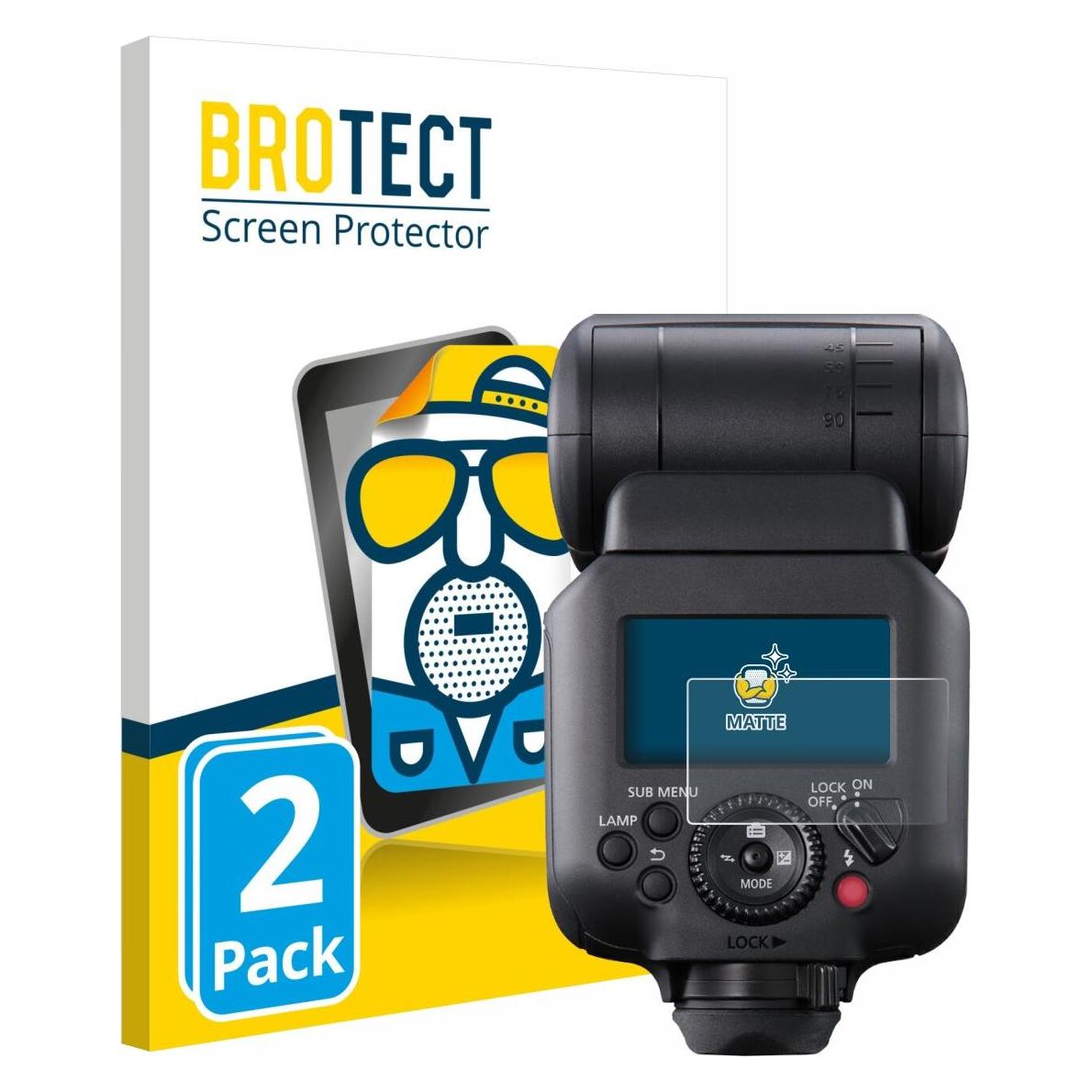 Brotect Entspiegelungsfolie für Canon Speedlite EL-5 Displayschutz Displayschutzfolie Folie Matt (1962732)