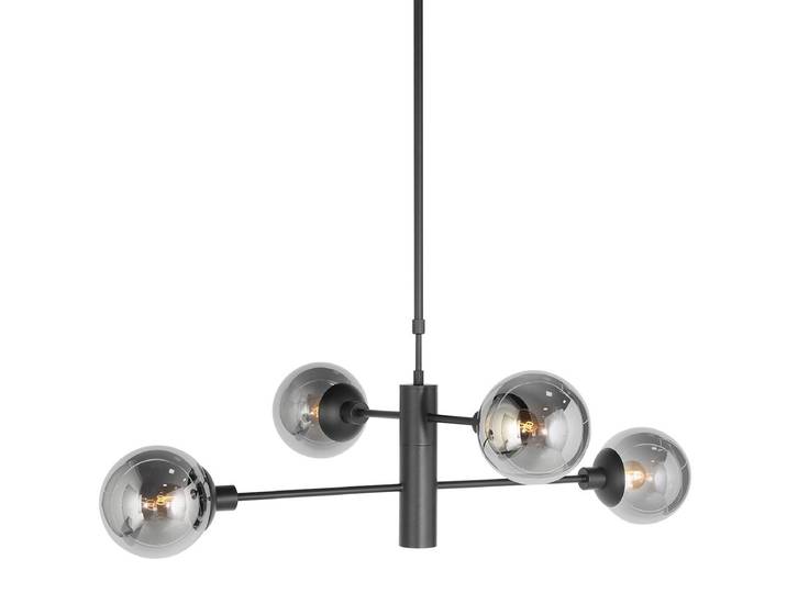 Hängeleuchte - schwarz - Constellation - kunststoff metall - Ø 90cm - E14 - 3804ZW - Steinhauer