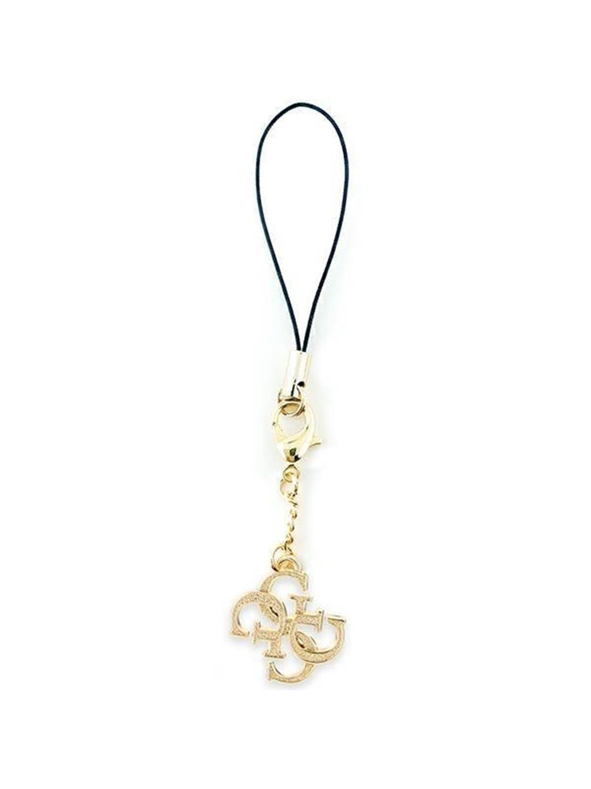 GUESS case GUCPM4GID Phone Strap 4G Glitter Charm