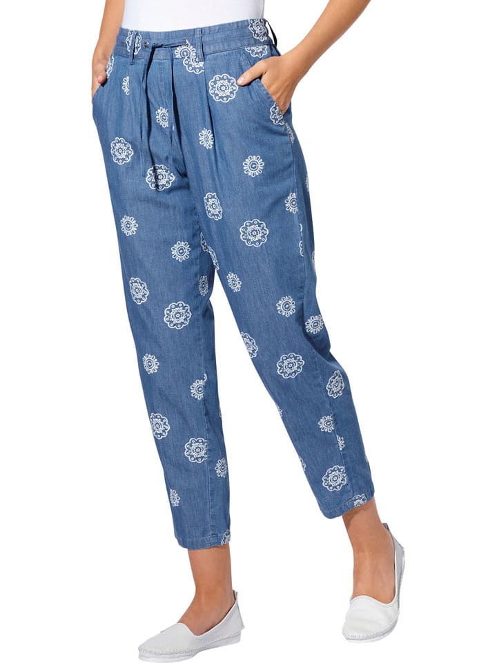 Heine Hose in Blau - 40