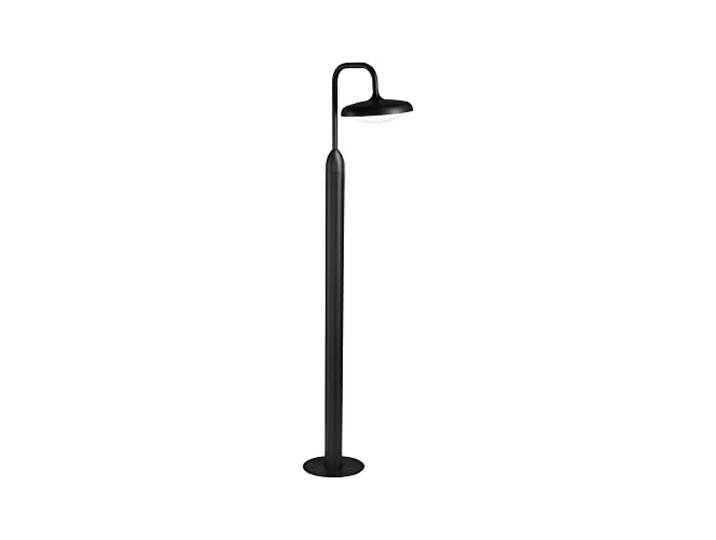 Paulmann 94760 LED Außenleuchte Pollerleuchte Nostro seewasserresistent IP44 rund 1.135mm 3000K 10W 900lm 230V Anthrazit Aluminium Warmweiß