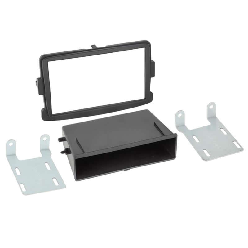 ACV 2-DIN RB mit Fach Dacia, Opel, Renault schwarz