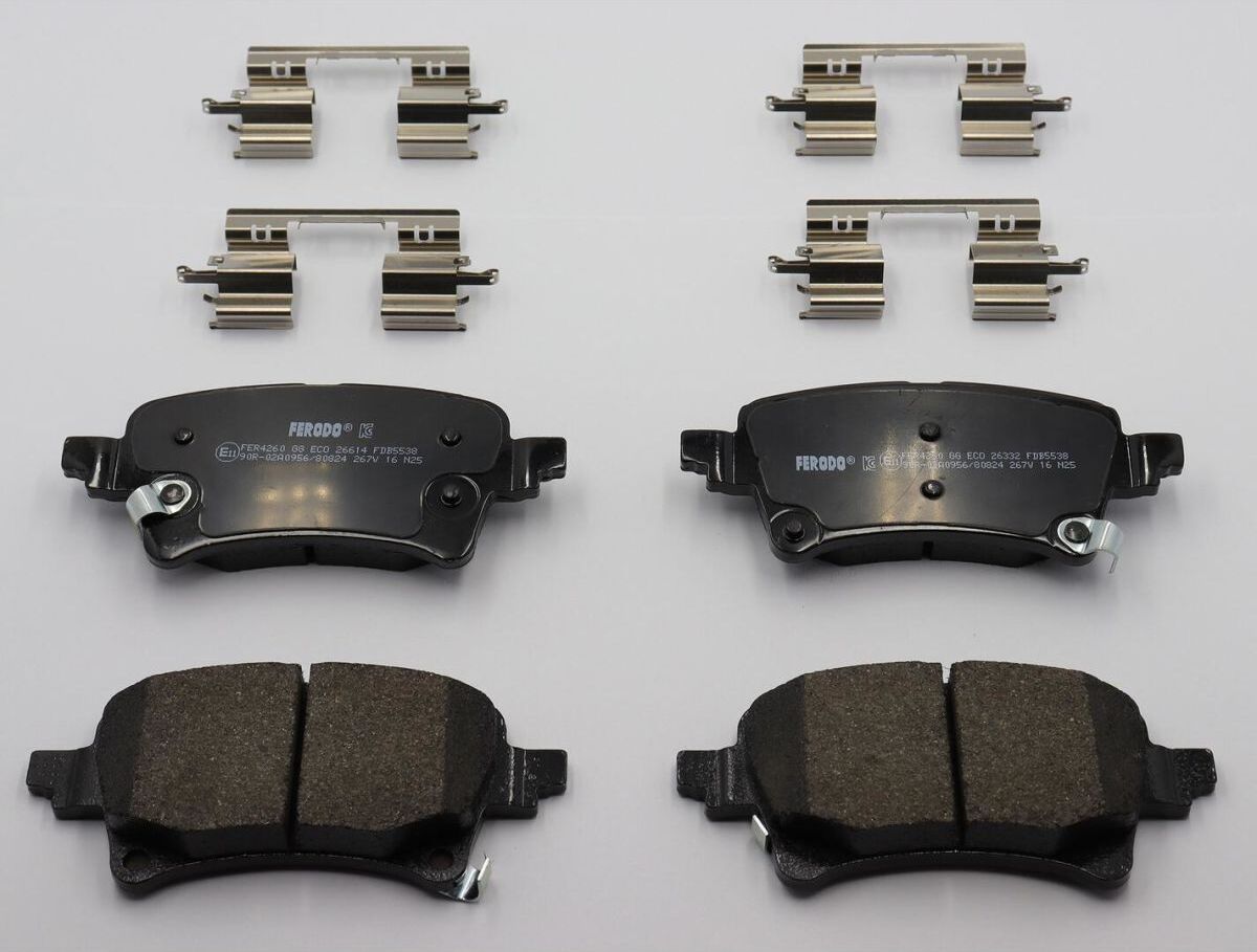 Bremsbelagsatz, Scheibenbremse PREMIER ECO FRICTION FERODO FDB5538