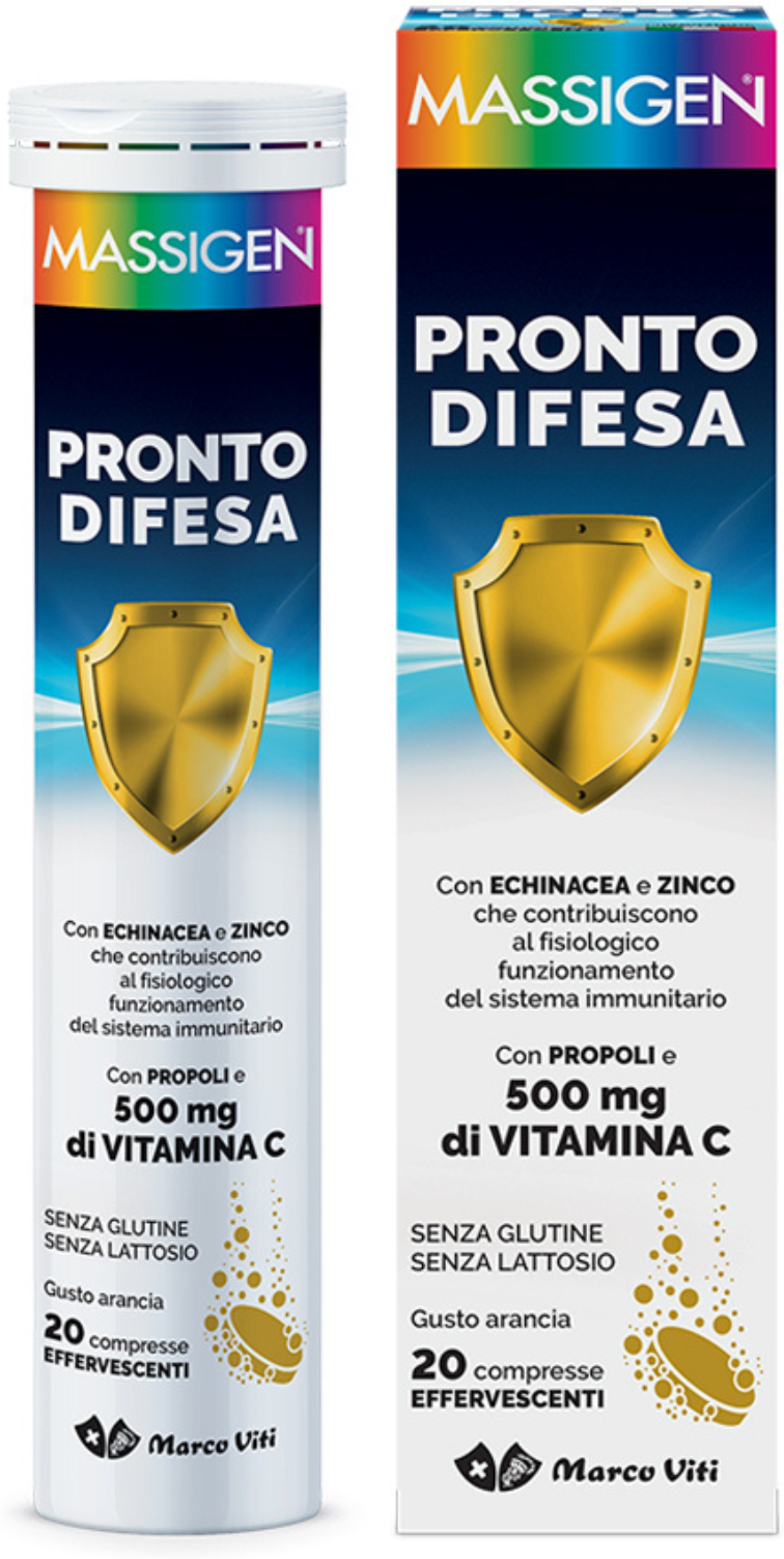 MASSIGEN Pronto Difesa  20 Compresse Effervescenti 
