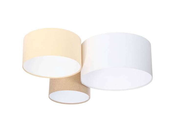 Plafonnier en tissu trio