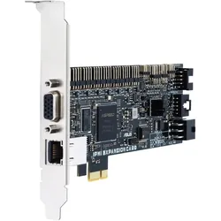 ASUS IPMI Expansion Card SI (PCI Express 3.0), Netzwerkkarte, Schwarz, Silber