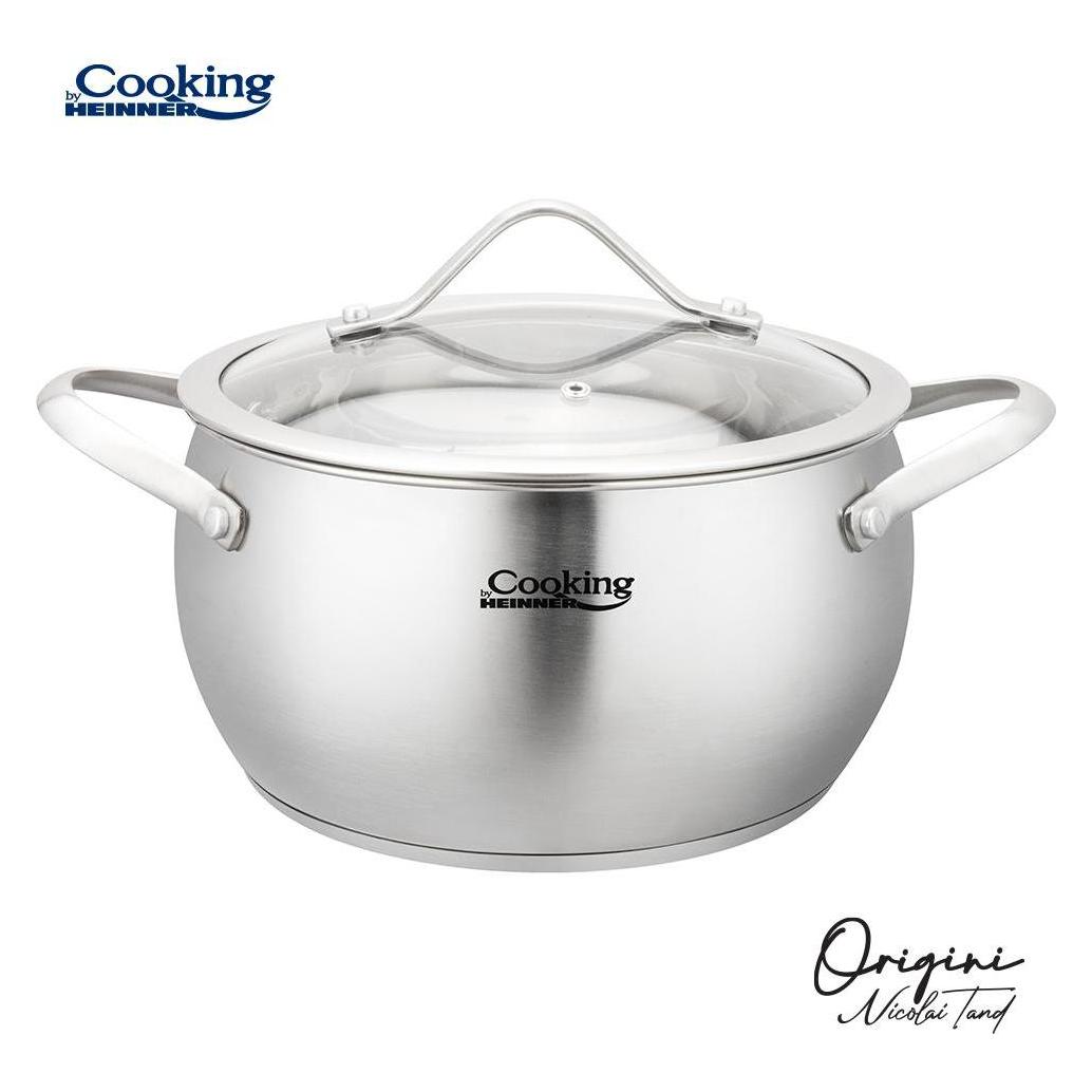 Cooking by Heinner HR-RW-T025 (Kochtopf, Edelstahl, 18 x 10 cm) (HR-RW-T025)