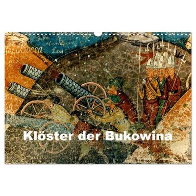Klöster der Bukowina (Wandkalender 2027 DIN A3 quer), CALVENDO Monatskalender