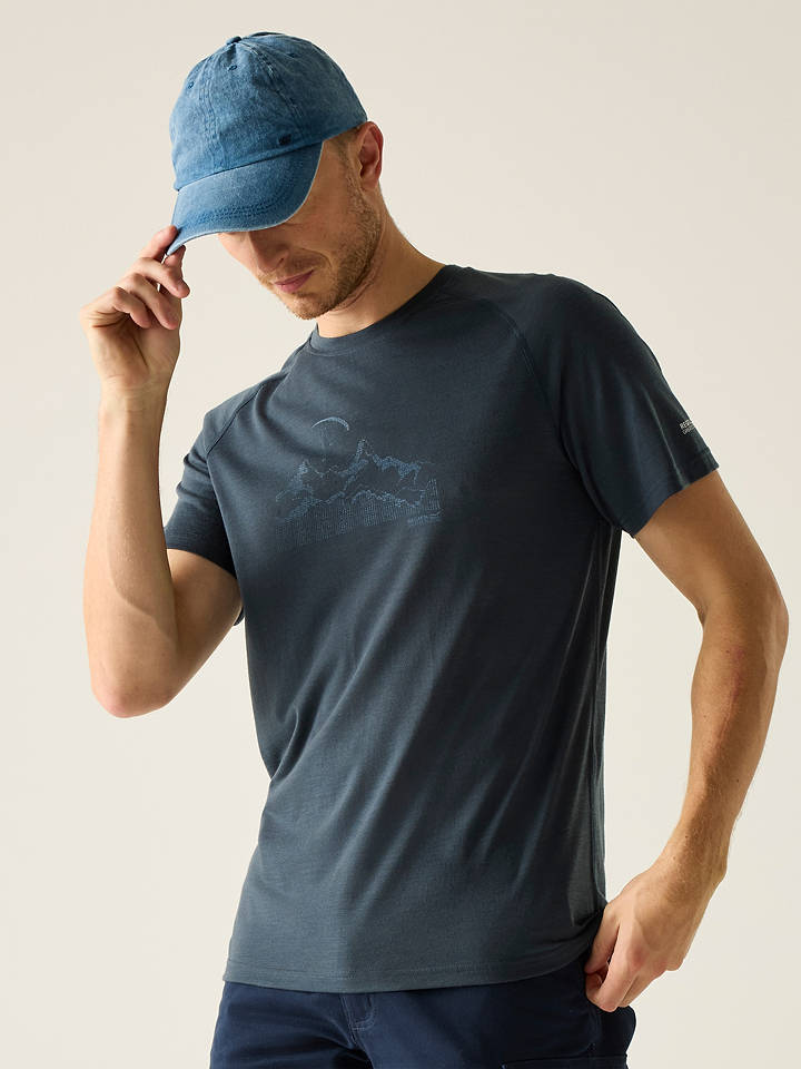 Regatta Funktionsshirt "Escade" in Dunkelblau - M