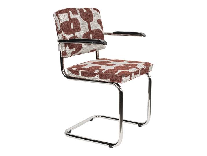 Zuiver Eetkamerstoel Ridge Deco - Rood