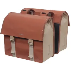 Basil Doppelpacktasche Urban Load terra rot/rose