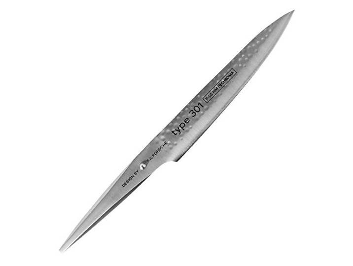 Chroma P05Hm Tranchiermesser, gehämmerte Oberfläche, Küchenbesteck, 20,3 cm, mehrfarbig