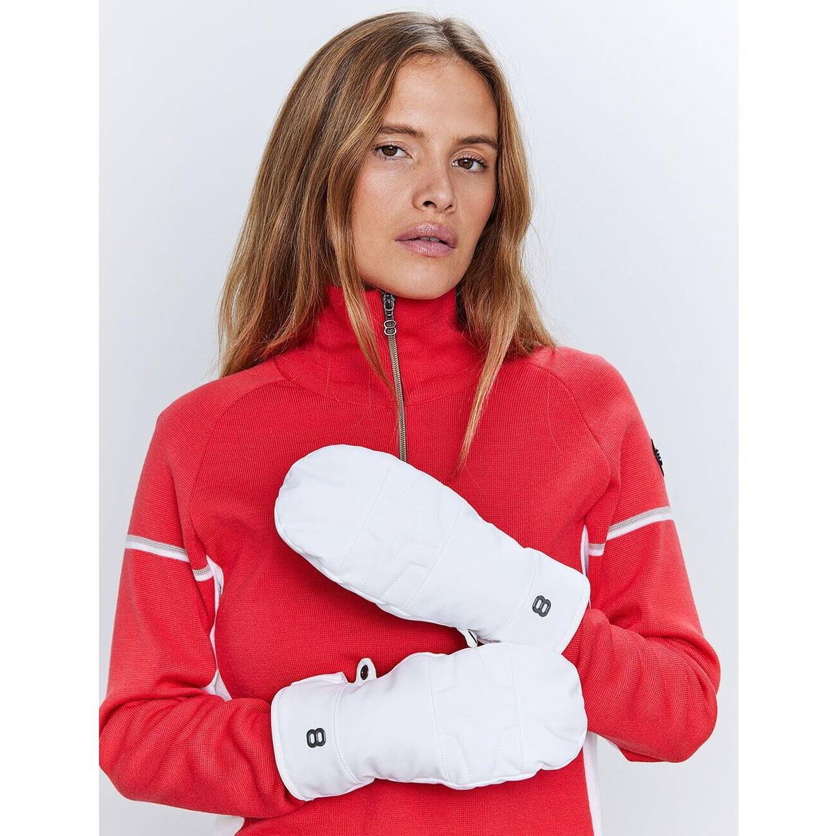 8848 Altitude Star Softshell Mitte Mitten blanc (02) M/L 199802008