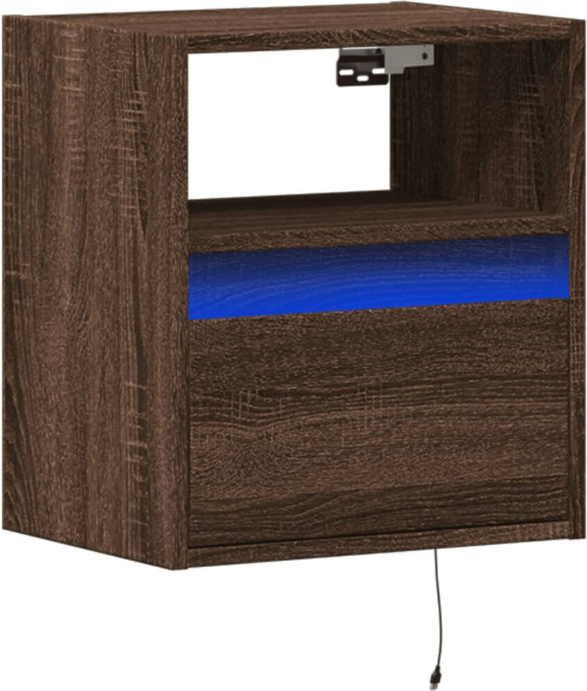 Metro Dallton TV Stand Brown Oak 41cm
