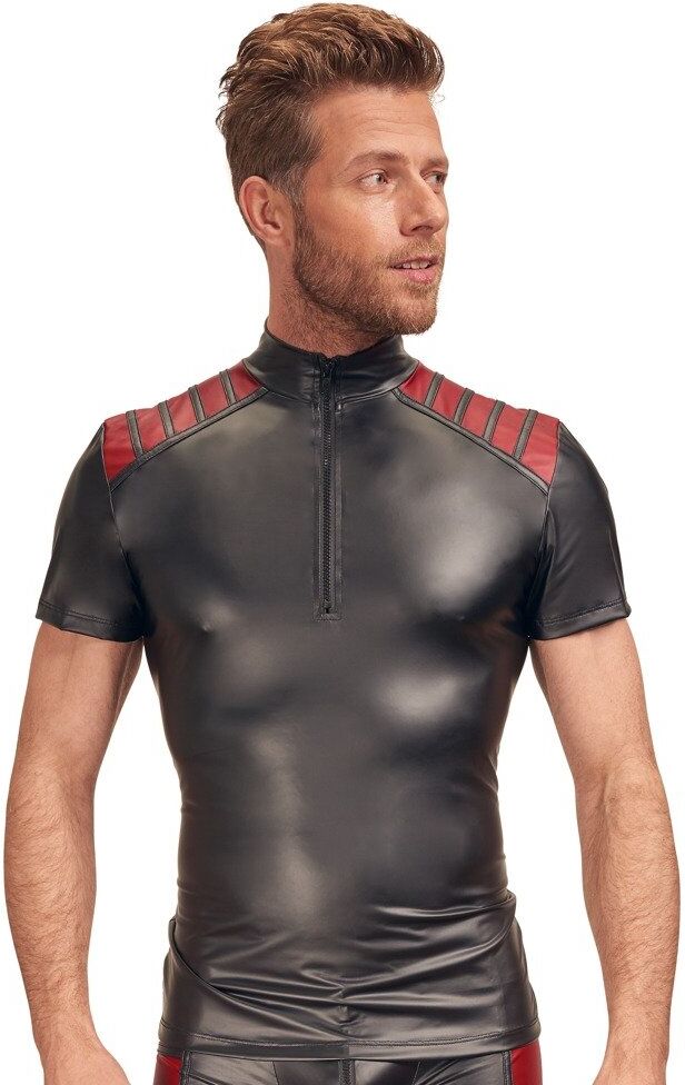 NEK Tee shirt Noir et rouge