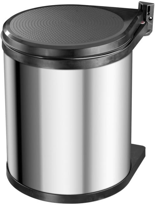 Hailo Compact-Box M, poubelle encastrable, 15 litres, inox (3555101)