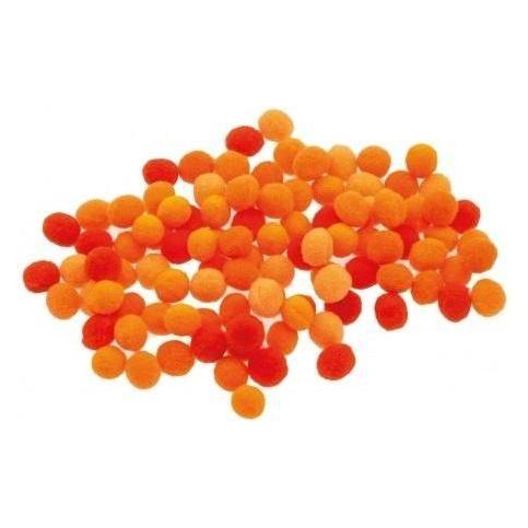 Brewis Orange Pompons 10mm 100 Stk (47593708)