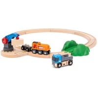 World Starterset Güterzug mit Kran A, Bahn
