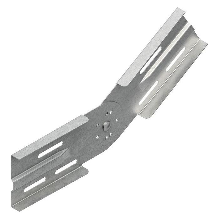 Niedax NIE WSGV105F Gelenkverbinder vertikal H106,5mm feuerverz. (WSGV105F)