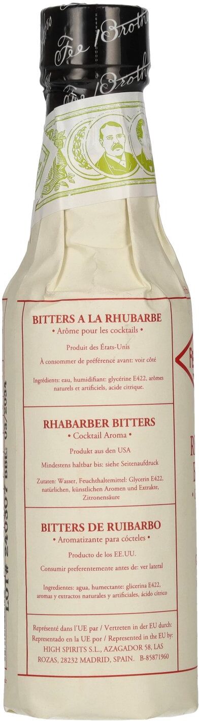 Fee Brothers Rhubarb Bitters 4,5% Vol. 0,15l