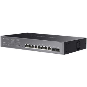 TP-Link Switch Omada, SG2210MP, managed, 8-Port, 1 Gbit/s, 8x PoE+, 2x SFP