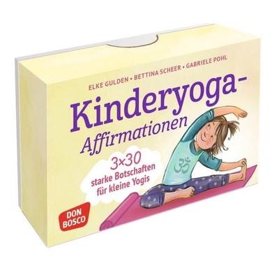 Kinderyoga-Affirmationen. 3 x 30 starke Botschaften für kleine Yogis
