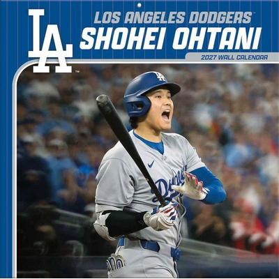 Los Angeles Dodgers Shohei Ohtani 2027 Wall Calendar