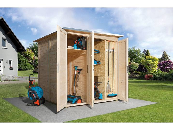 Weka Garten Q Modul Save Bike Holz Natur –