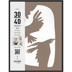Nielsen, Bilderrahmen, Bilderrahmen 5430126 Super 8 Schwarz 30x40 cm (30 x 40 cm)