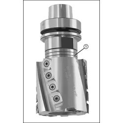 JSO WP-Spiralmesserkopf 80x80x30mm KN, Z2+V2 / neg. Drall - 62300-5-80801-R