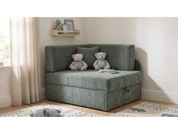 Family Meble Kinder-Schlafsofa Denis Ramona mit Bettkasten, ausziehbar – Variante Ramona 95