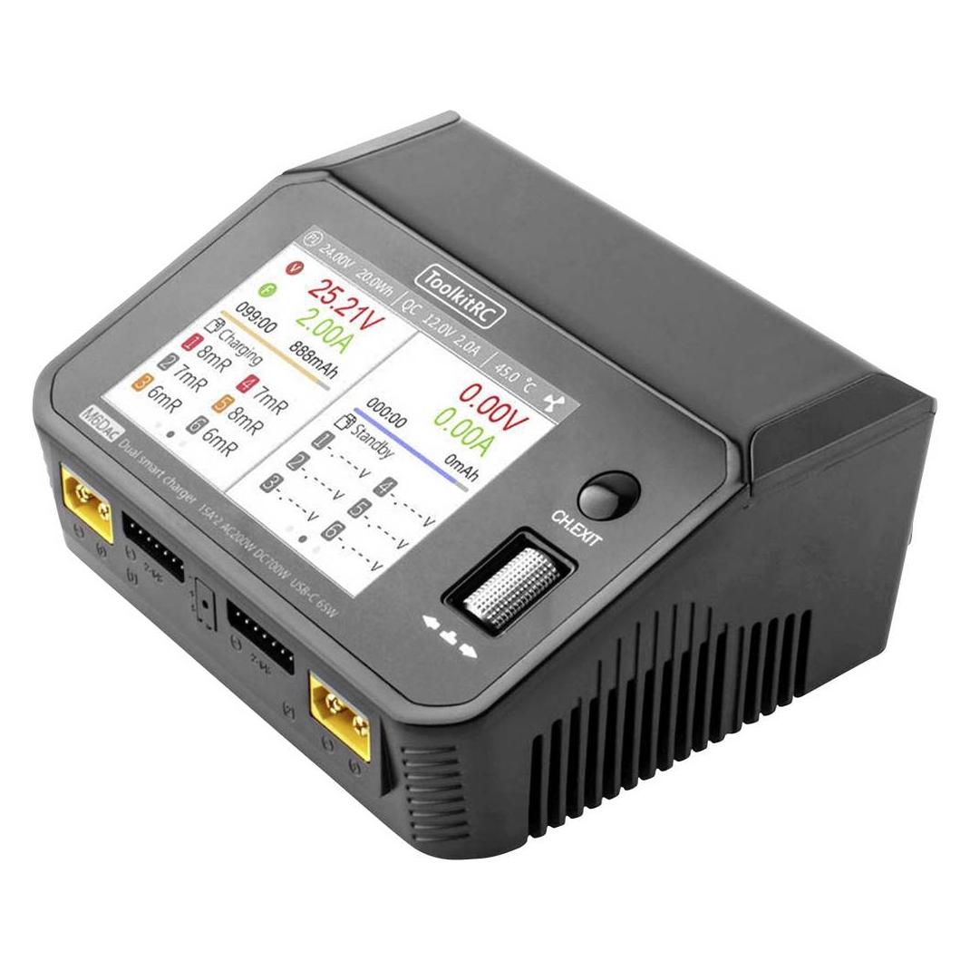 Toolkitrc M6DAC LiPo 1-6S 15A 2 Kanal Ladegerät AC/DC (TK11500)