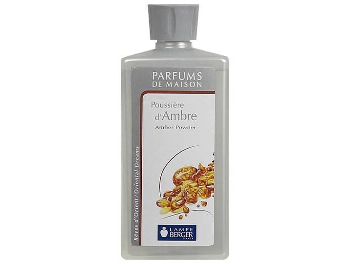 Maison Berger Lampe Berger Duftlampe Nachfüller Poussière ambre (Patschuli, Zimt, Vanille, Rose, Moschus, 500 ml)