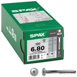 SPAX Betonschrauben »S-CSA+ Senkkopf« 6 x 80 mm 100 Stück