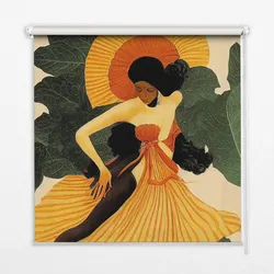 INNENROLLO - Fensterrollo - Rollo - 90x140 cm - Tänzer