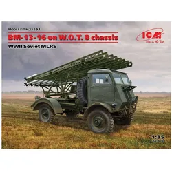 ICM BM-13-16 on W.O.T. 8 chassis, WWII Soviet MLRS