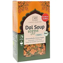 Classic Ayurveda Bio Dal Soup Veggie Linsen Suppe 300 g