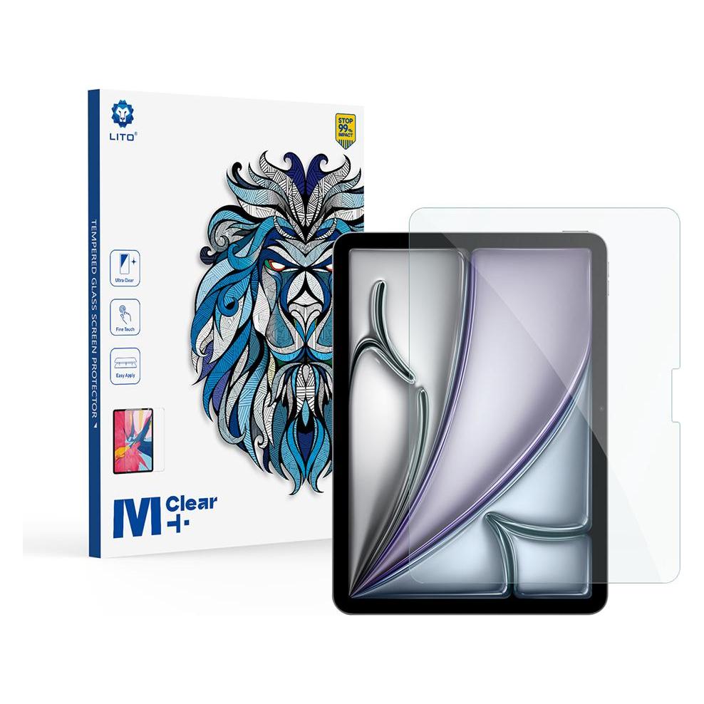 Lito - 2.5D Classic Glass - iPad Air 11 (2024) / Air 11 (2025) - Clear (Apple iPad Air 11 2024, Apple iPad Air 11 2025, Apple iPad Air 11 2026) (56353684)