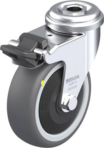 Blickle 848624 LRA-PATH 75KF-FI-ELS Lenkrolle mit Feststeller Rad-Durchmesser: 75mm Tragfähigkeit (max.): 65kg 1St.