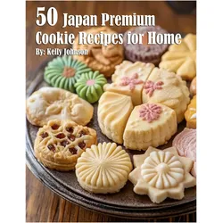 50 Japan Premium Cookie Recipes for Home, Ratgeber von Kelly Johnson