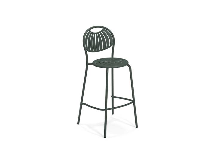 4er Set Emu Coupole Barhocker Metall