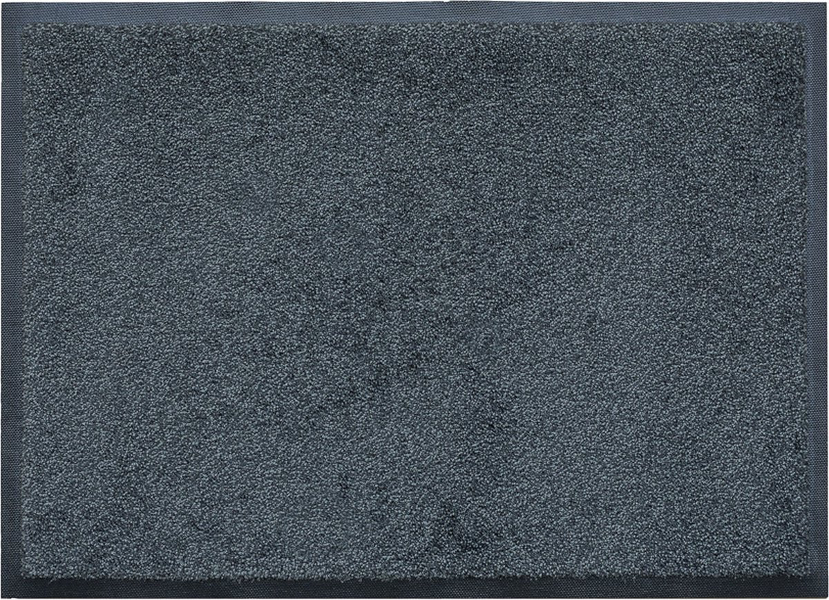 LogoMatz schoonloopmat Iron Horse Donkergrijs 40 x 60 cm - vuil en water absorberend en wasbaar