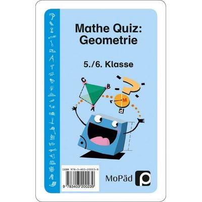 Mathe-Quiz: Geometrie, Game von Jens Eggert, Persen Verlag in der AAP Lehrerwelt GmbH, 978-3-403-20023-9